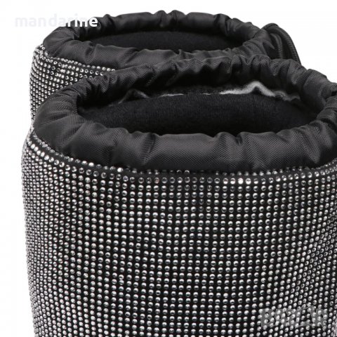 LOVE MOSCHINO № 37/38 & 39/40 🍊 Дамски апрески с декоративни камъни и лого нови с етикети, снимка 5 - Дамски апрески - 39392165