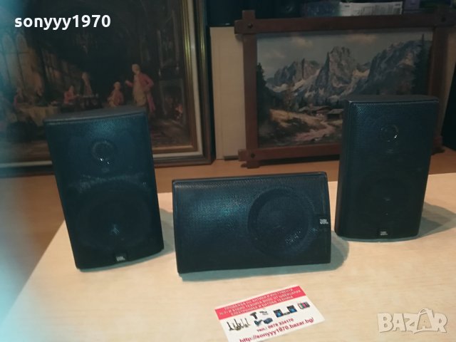 jbl MADE IN USA-speaker system 3бр внос германия 1304212100, снимка 1 - Тонколони - 32537509