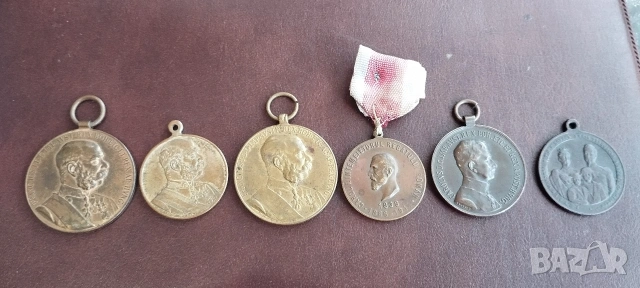 Стари медали, снимка 2 - Антикварни и старинни предмети - 53291428