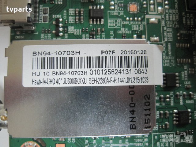 Мейнборд Samsung   BN94-10703H BN41-02443A UE40JU6000, снимка 2 - Части и Платки - 32880304