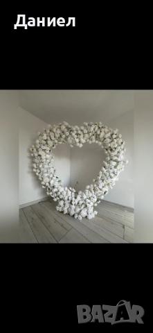 Топ Оферта “Вашият специален ден “Сватбена арка Сърце”, снимка 2 - Декорация - 49689594