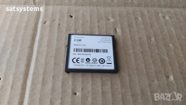 WD SiliconDrive II 2GB PATA SSD-C02G-4500 Compact Flash Type I Internal Solid State Drive (SSD), снимка 4 - Други - 52515548