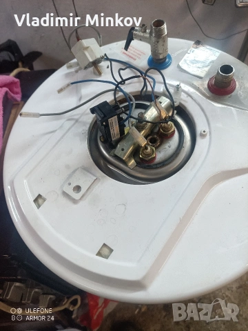 бойлер от неръждаема стомана 80 литра, снимка 2 - Бойлери - 53240642