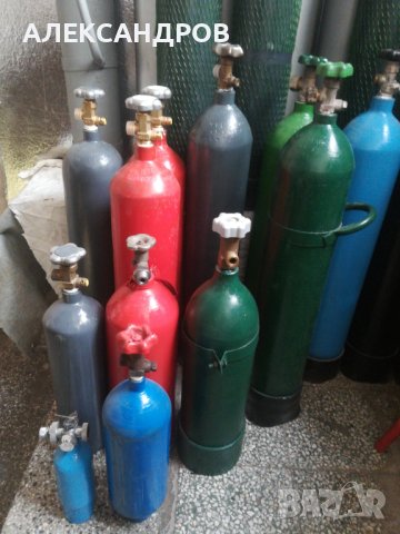 Бутилка за технически газове, со2, ЦО2, Аr, Аргон, О2, Кислород. , снимка 3 - Индустриална техника - 37949492