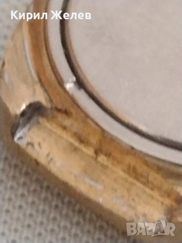 Стар мъжки часовник с позлатена рамка за части колекция 37186, снимка 5 - Други ценни предмети - 43895150