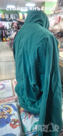 Тънко Дамско яке, зелено с памучна подплата, снимка 6 - Якета - 49748053