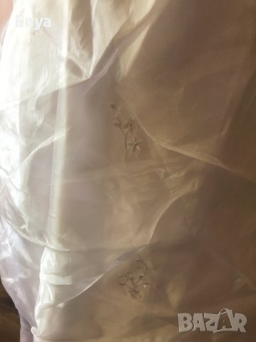 Булчинска рокля №5 - НОВА ! С воал, чанта, ръкавици и венче, снимка 10 - Сватбени рокли - 37367586