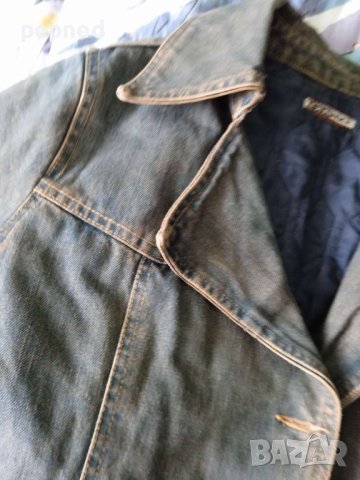 Дънково манто/палто/ Л р., снимка 3 - Палта, манта - 43073427