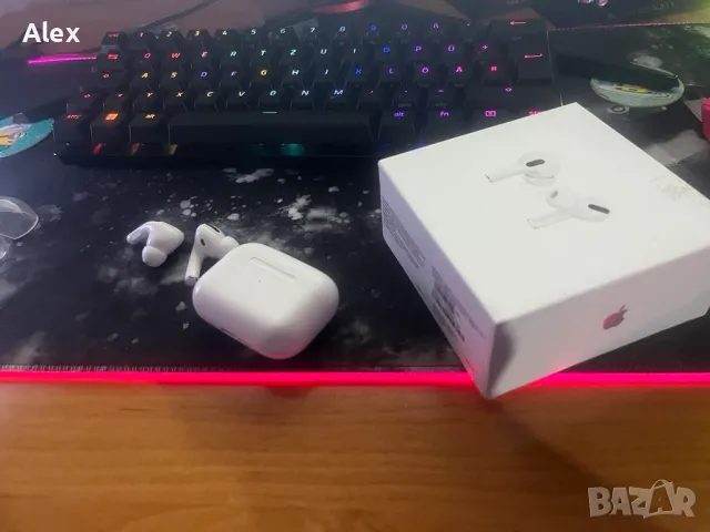 Безжични слушалки Apple AirPods Pro (MWP22ZM/A), снимка 6 - Безжични слушалки - 48123349