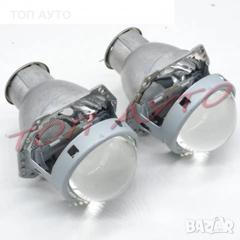 Лупи 3" Инча За Фарове с Фабрични Лупи с Крушка Цокъл Н7, снимка 2 - Аксесоари и консумативи - 39775395