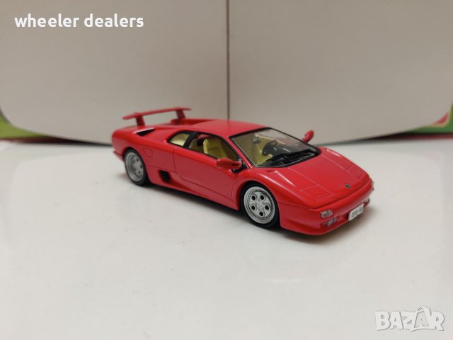 Метална количка Lamborghini Diablo на Universal Hobbies 1:43, снимка 7 - Колекции - 40593463