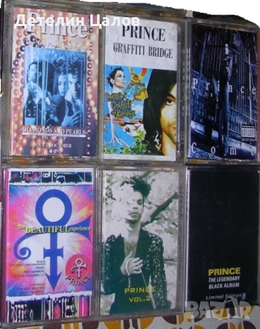 Аудио касети и видеокасета на Prince, снимка 2 - Аудио касети - 52916843