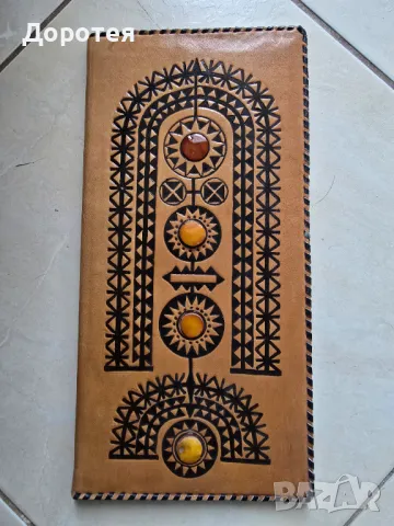 Стар кожен тефтер, снимка 1