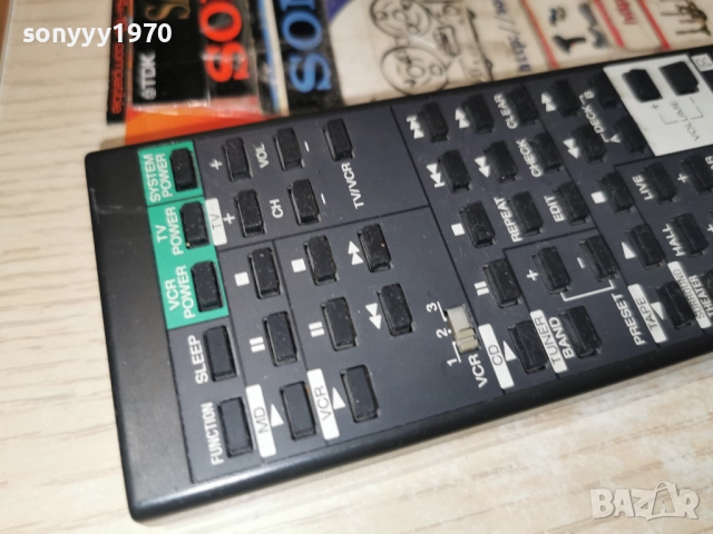 SONY RM-U33AV AUDIO REMOTE-ВНОС SWISS 2112251138, снимка 5 - Ресийвъри, усилватели, смесителни пултове - 52864286