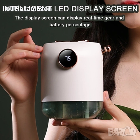 PureAroma 550 Cordless Aroma дифузьор овлажнител , снимка 2 - Овлажнители и пречистватели за въздух - 53180014