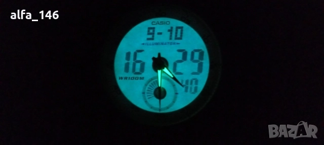 Мъжки часовник Casio AQ-160 Illuminator, снимка 12 - Мъжки - 51744790