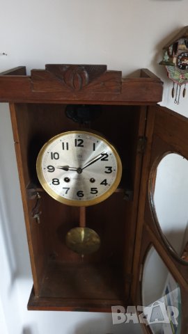 Френски Масивен Стенен Часовник ODO, снимка 2 - Антикварни и старинни предмети - 43640925