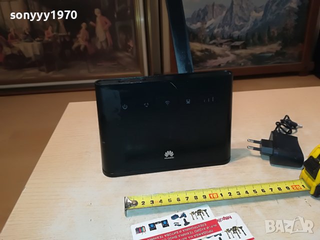 ❤️HUAWEI 4G ROUTER+АНТЕНА И АДАПТЕР 1410221100, снимка 3 - Рутери - 38325944