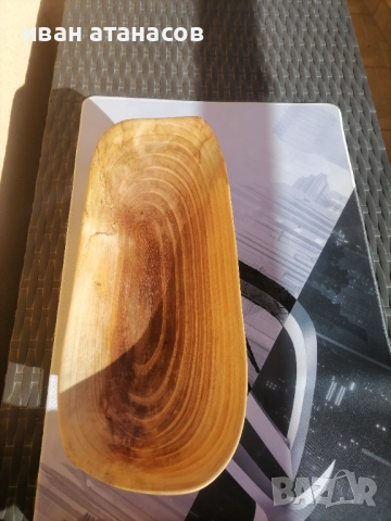 Фруктиера/ купа от орех, снимка 2 - Декорация за дома - 52839898