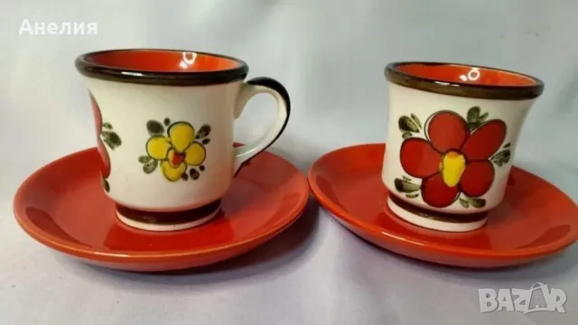 Френски 6 сета майолики от Tirol, снимка 2 - Чаши - 49939598