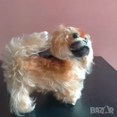 Колекционерска мека играчка Steiff Pekingese Peky Dog Germany, снимка 10 - Колекции - 48492450