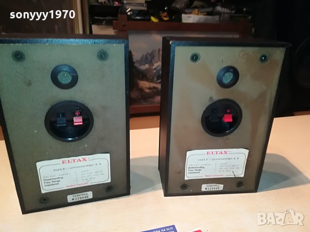 eltax made in denmark-2бр тонколони 3105211435, снимка 2 - Тонколони - 33057780
