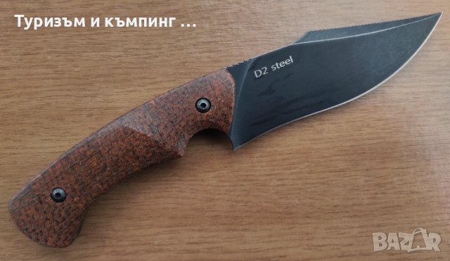 Ловен нож /ръчна изработка , стомана D2/, снимка 7 - Ножове - 39651238