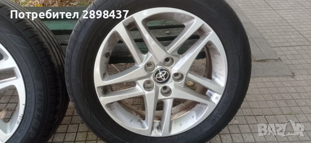 Алуминиеви джанти за Toyota CH-R 17 цола , снимка 3 - Гуми и джанти - 52369303