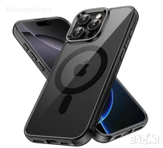 Калъф X-Level MagSafe Crystal Clear /Черен/ за iPhone 16 Pro Max 6.9 Баркод : 3130811