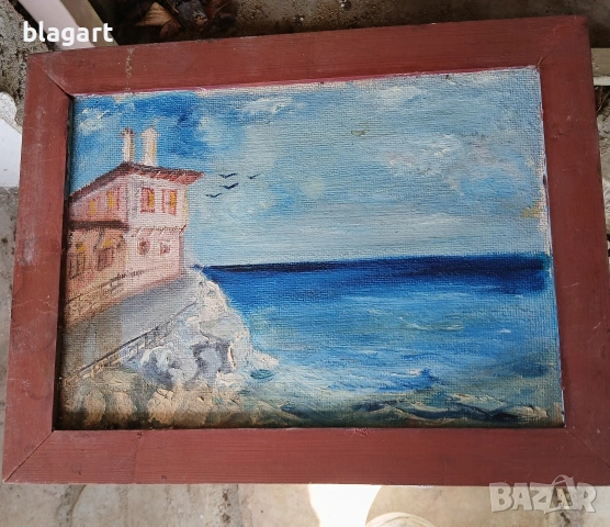 Картина "Созопол къща"