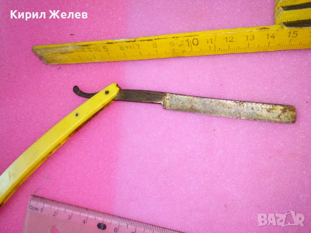 Старинен РЯДЪК НЕМСКИ КОЛЕКЦИОНЕРСКИ БРЪСНАЧ 22488, снимка 13 - Антикварни и старинни предмети - 44010292