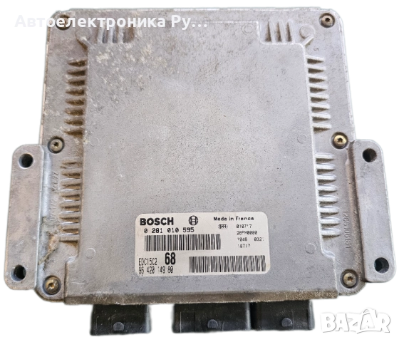 Компютър двигател за Citroen Xsara Picasso, Peugeot 307, 2.0 HDI, 0 281 010 595, 96 420 149 80