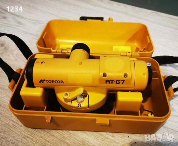 Японски оптичен автоматичен нивелир TOPCON AT-G7 22x увеличение, снимка 8 - Други инструменти - 53435290