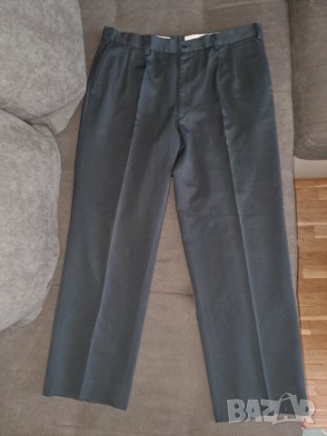 Мъжки тъмносив широк панталон нов размер L, снимка 6 - Панталони - 38768776