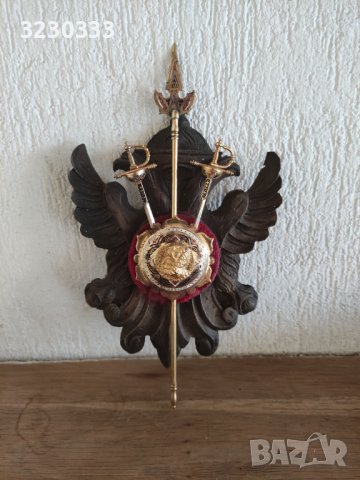 Декоративен герб за стена, снимка 4 - Антикварни и старинни предмети - 43793305