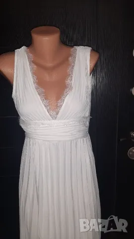 Нова бяла рокля солей , снимка 3 - Рокли - 48990098