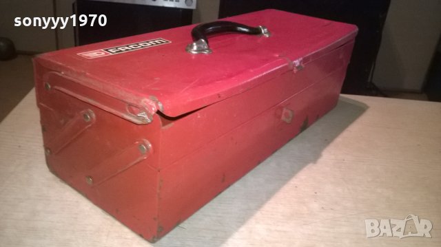 Facom france-46х18х14см-метален куфар-внос франция, снимка 4 - Други инструменти - 26742383