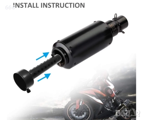 Заглушител за ауспуха на мотоциклета , снимка 3 - Части - 52902490