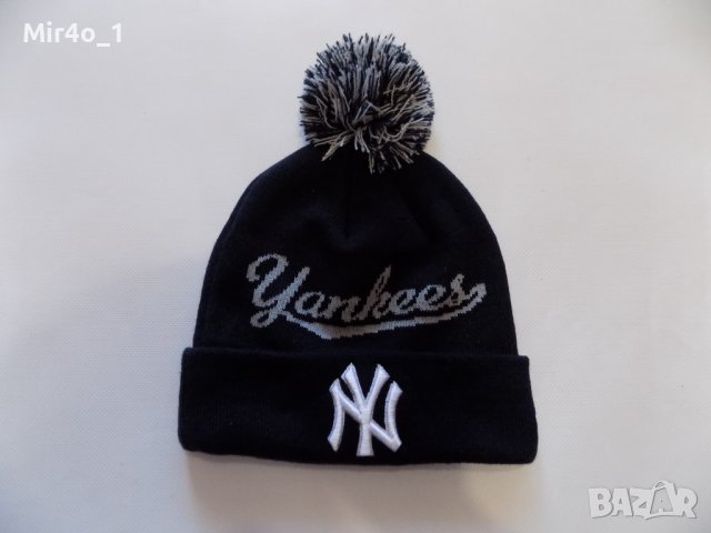зимна шапка new york yankees new era оригинална унисекс спортна топла, снимка 1 - Шапки - 43958858