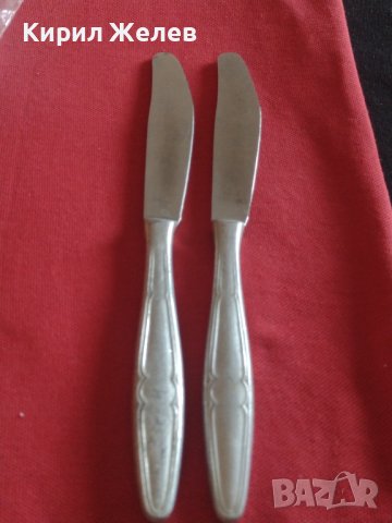 Два стари ножа соц производство за ресторанти перфектно състояние за КОЛЕКЦИЯ ДЕКОРАЦИЯ 22382