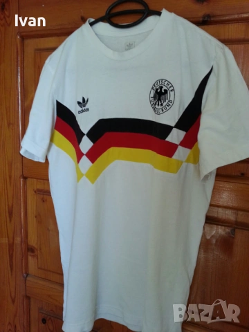 Винтидж футболна тениска Adidas Deutschland 