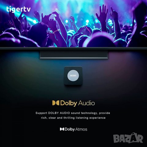 TV Box MECOOL KM2 PLUS Dolby, Android 11, Dual WIFI, Netflix and Google 4K certificated, снимка 8 - Плейъри, домашно кино, прожектори - 33846256