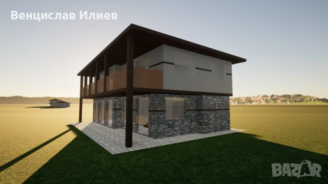 Уникален имот с готов проект за къща за гости – с. Долно Драглище, снимка 9 - Къщи - 51812950