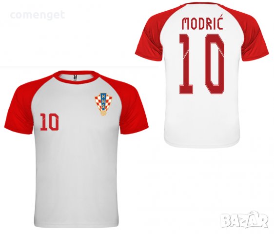 ЕВРО 2024!! Детски и Мъжки тениски ХЪРВАТСКА / CROATIA с ИМЕ И НОМЕР по избор!