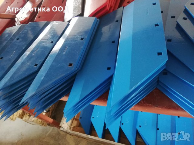 Лемежи, шила, гърди, плъзци. Резервни части за плугове. KUHN,LEMKEN,OVERUM, KVERNELAND,VOGEL,BESSON , снимка 4 - Селскостопанска техника - 28334827