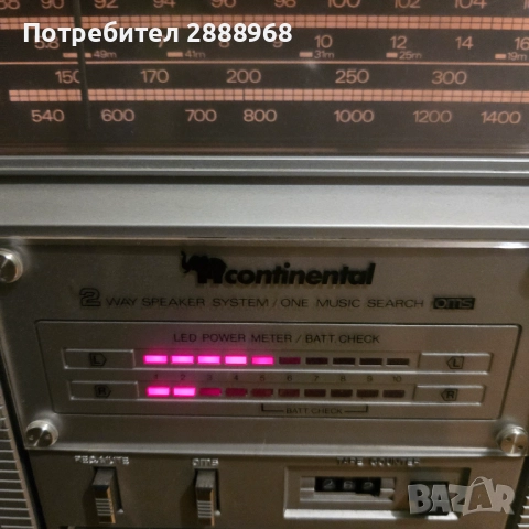 Continental, снимка 2 - Радиокасетофони, транзистори - 52725285