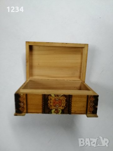 Дървена кутия - 13 х 8.5 см. , снимка 3 - Други стоки за дома - 32241322