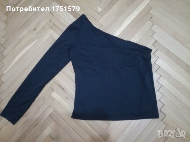 Оригинална тениска sisley с един ръкав