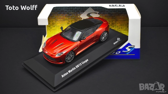 Aston Martin DB12 Coupe '2023 - Solido - 1/43, снимка 2 - Колекции - 52669380