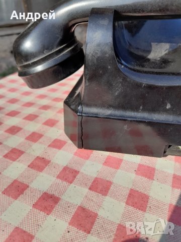 Стар телефон #14, снимка 5 - Антикварни и старинни предмети - 33664210